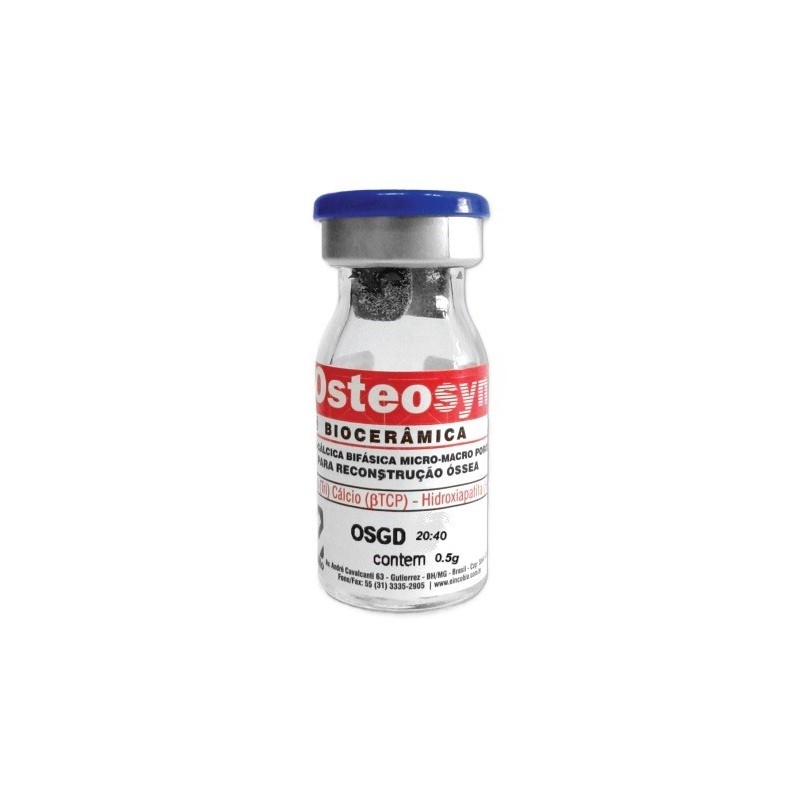 Poudre 0.5G Osteosynt 20:40 Mesh ou 850-425 μm